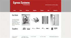 Desktop Screenshot of egress-systems.com